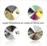 Round Crystals Beads Rhinestones Long Drop Accessories Sew on for Dress Stones 2 Hole (TP-round)