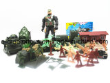 Military Suit Militaries Confrontation with Map New Toys