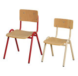 Simple Design Plywood Children Chair Easy for Remove