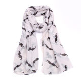 Mustache Infinity Scarf Circle Scarf Loop Scarf