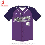 Healong Hot Sale Sports Wear Custom Sublimation Baseball Jersey for Men