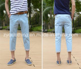 Fashion Pants, Cotton Pants, 3/4 Pants for Young Man
