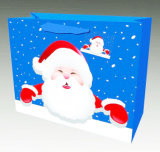 Custom Printed Paper Bag for Christmas Gift Packing Festival Shopping Bag Brand Factory Online Shopping