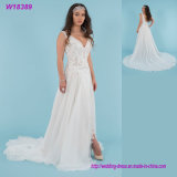 W18389 Modern Style and Spandex Cotton Material Wedding Dress