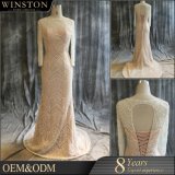 Wholesale Fashion Design Muslim Long Trail Wedding Dress