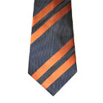 New Fashion Wide Stripe Men's Woven Silk Necktie