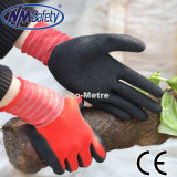 Nmsafety 13G Polyester Liner Coated Latex Labor Work Glove