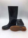 Good Quality Thickened Men PVC Safety Labor Rain Shoes (HXF-001)