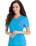 Women Scrub Uniform, Medical Uniform of Short Sleeve --LCM03