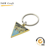 Triangle Shaped Metal Custom Keyrings for Sale Ym1014