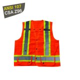 Roadway Safety Security Guard Pocket Vest