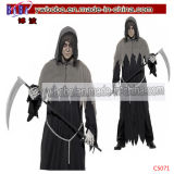 Carnival Costumes Horror Death Robe Halloween Party Costume (C5071)