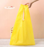 Popular Handle Designer Polyester Wholesale Shopping Bag (MECO381)