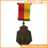 Cut out Enamel Running Medal with 3D (YB-MD-52)