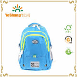 Soft 600d/PU Fabric Outdoor Student School Bags Sports Backpack for Pupils