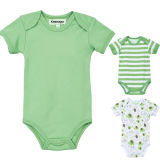 100 % European Certificated Product Cotton Baby Bodysuit