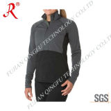 Women's Quick Drying and Dry Fit Shirt with Zip (QF-1837)