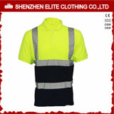 High Quality Customised Reflective Green Polo Shirt (ELTSPSI-23)