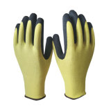 Good Grip and Adsorbability Polyester Nitrile Frosted Gloves