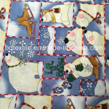 Competitive Price X'mas Holiday Decoration Fabric 100%Cotton