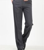 Men's Leisure Pants/ Men Middle Waist Casual Straight Trousers/Mens Iron-Free Business Pants P4859