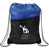 Polyester Drawstring Bag, Football Ball, Game Bag, Promotional Gift Bag