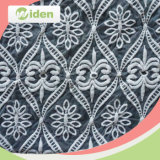 Beautiful Gray Floral Pattern Guipure Lace Fabric for Wholesale