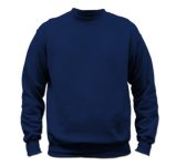 Custom 100% Cotton Plain Sweatshirt for Men (SM265W)