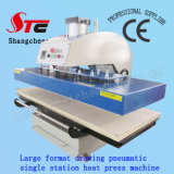 Large Format T-Shirt Heat Transfer Machine 60*130cm Drawing Automatic Heat Press Machine Pneumatic Single Station Heat Transfer Machine Stc-Qd08