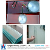 Sheet/Flat Toughened/Tempered Glass for Building/Shelf with Edging/Hole