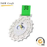 Silver Zinc Alloy Award Medal Custom Ym1172