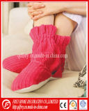 Red Color Hot Sox Winter Warmer Slipper Boot