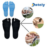 Durable Non-Slip Waterproof Barefoot Pad Yoga Socks Stick on Soles