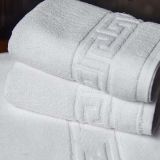 Yarn Dyed Satin Border Hand Towels for Hotels (DPF201650)