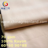 Cotton Rayon Plain Fabric to Shirt Blouse Garment (GLLML442)
