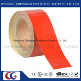 Red Commercial Grade Reflective Caution Tape for Floor (C1300-OR)
