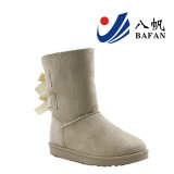 Lady's Classic High Bowknot Lace Snow Boots Bf1610240