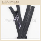 Hot Sell Wholesale Rhinestones Close End Zipper with Fancy Slider
