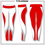 Yoga Wear Pants Wholesale Customized Polyester Spandex Sublimation Sports Leggings