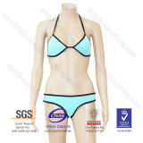 Wholesale Fashion OEM Stock Women Girl Sexy Bathing Suit Beach Bikini Neoprene Swimming Wear