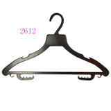 Custom Cheap Plastic Clothes Hangers Use for Brand Laundry Shops