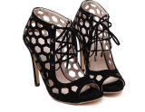 Fashion High Heel Hallow out Women Shoes (HC 010)