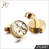 Nice High Quality Gold Watch Movement Cufflinks Wholesale