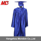 Children Graduation Cap and Gown Shiny Royal Blue