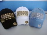 Adults Baseball Cap with Golden Embroidery