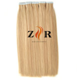 Light Color Natural Drawn Indian Hair Tape in Hair Extension