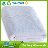 Luxury Gym 100% Ringspun Cotton Bath Towels (White, 30X56 Inch)