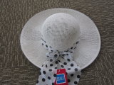 100% Paper Sun Dress Ladies Hats Straw Hat /Cap