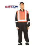 Two Color Cotton Flame Resistant Overall for Oil Worker