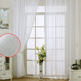 New Modern Cotton Linen Solid Sheer Curtain (18F0092)